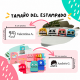 Timbrin™️  - Tu propio timbre personalizado para ropa (no se sale al lavar)