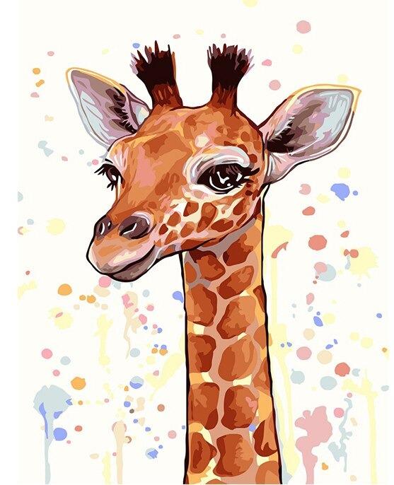 Pintura por números - Especial animales