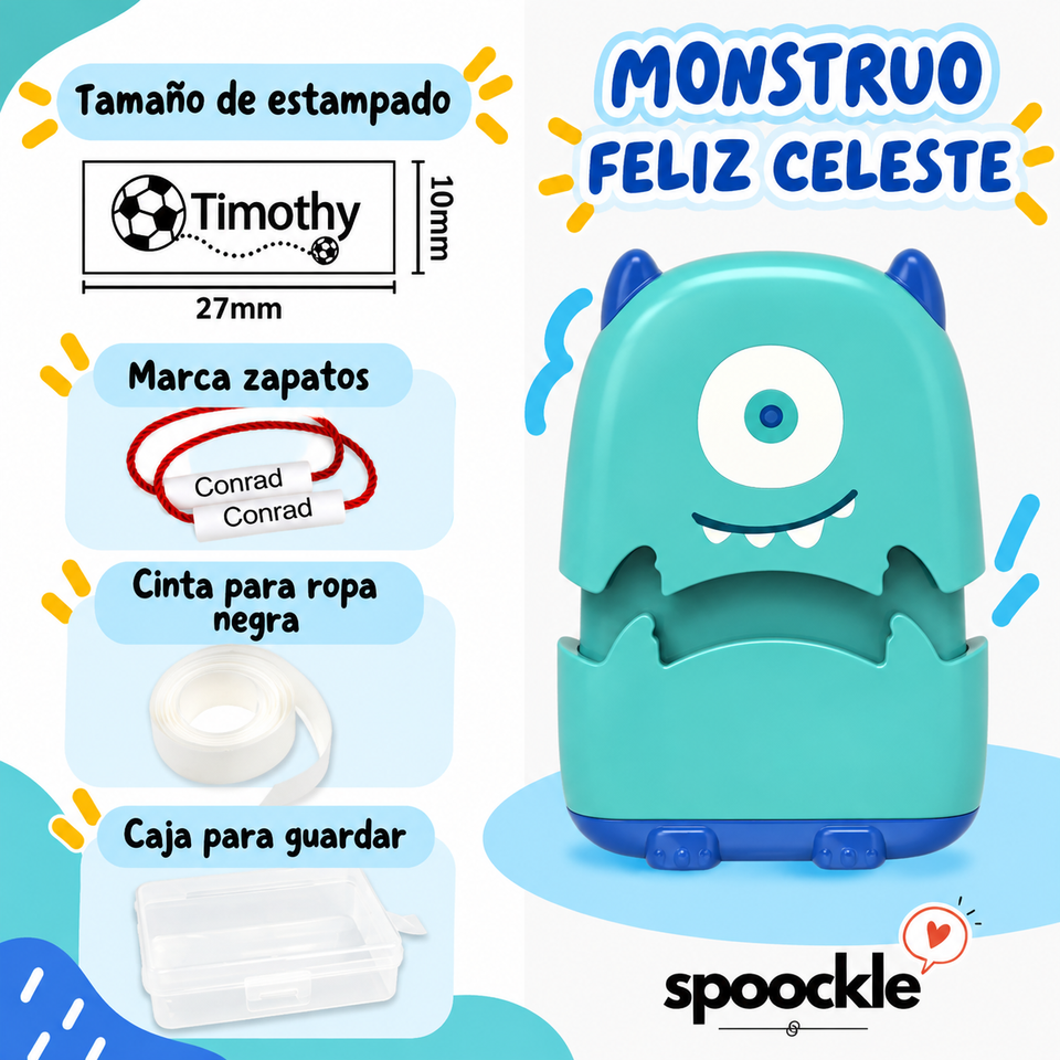 Timbrin™️  - Tu propio timbre personalizado para ropa (no se sale al lavar)