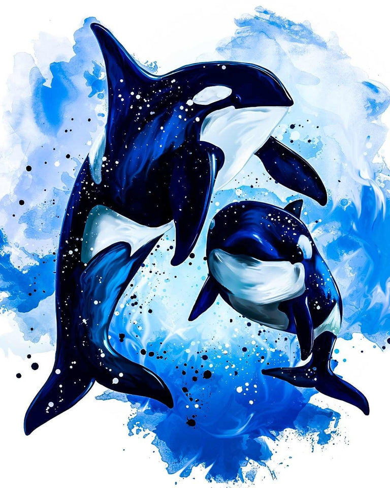 Pintura por números - Especial animales