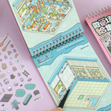 StickerWorld™ – Libro de stickers para crear historias