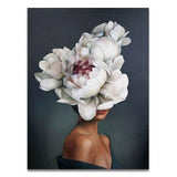 Pintura por números - Flower Woman