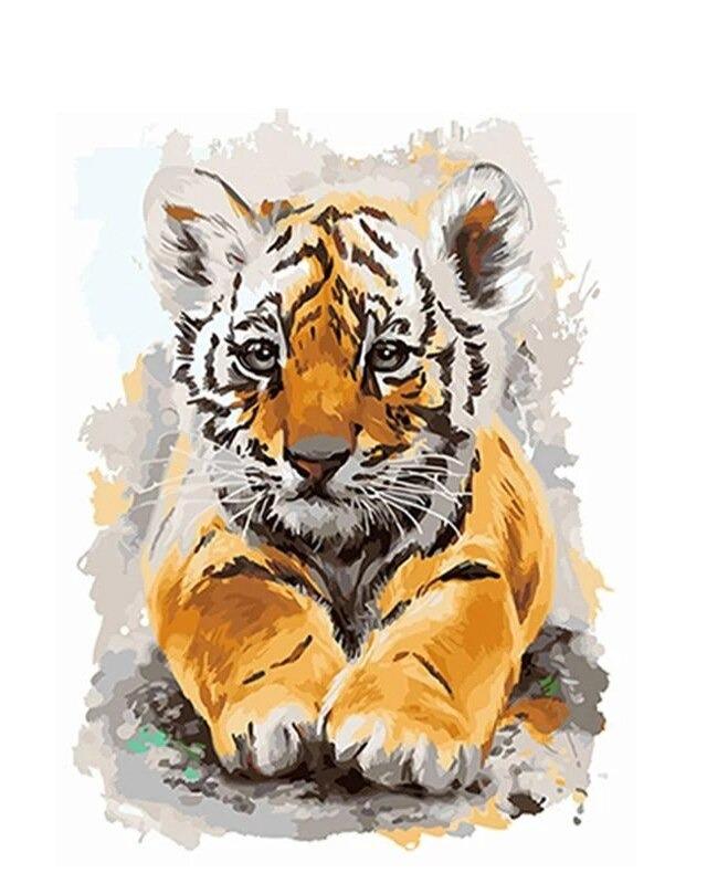 Pintura por números - Especial animales