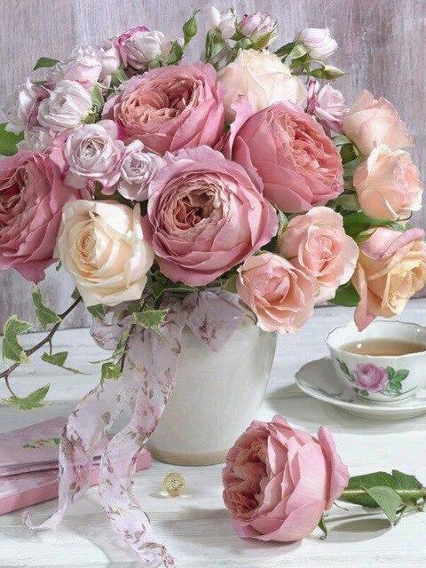 Flores - Diamond Painting