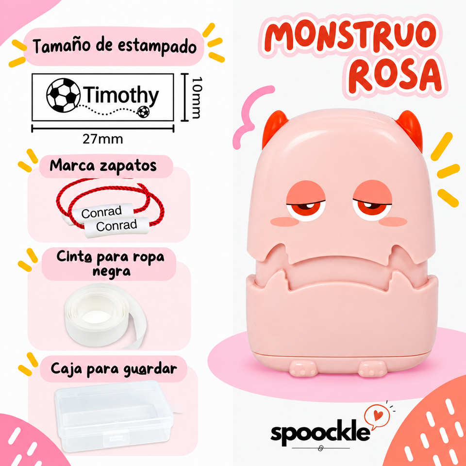 Timbrin™️  - Tu propio timbre personalizado para ropa (no se sale al lavar)
