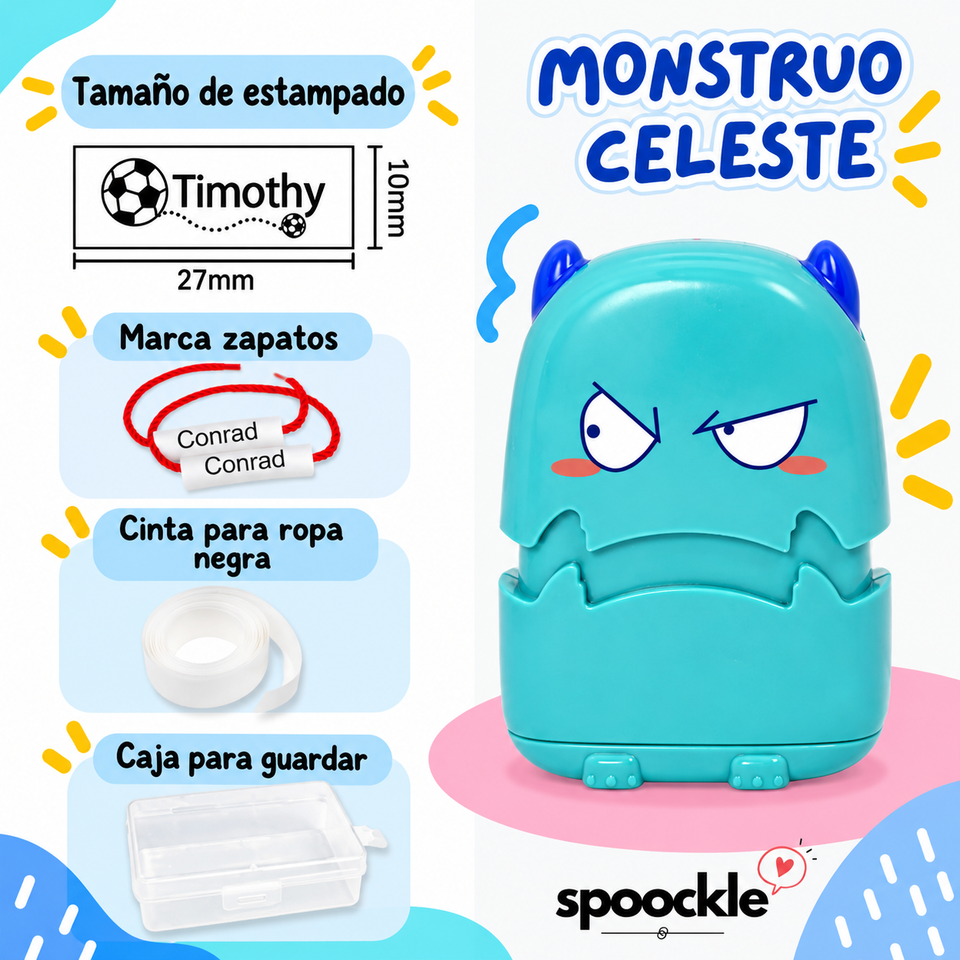Timbrin™️  - Tu propio timbre personalizado para ropa (no se sale al lavar)