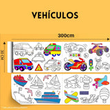 Rollo de dibujo para niños - ¡Pintura creativa y Divertida!