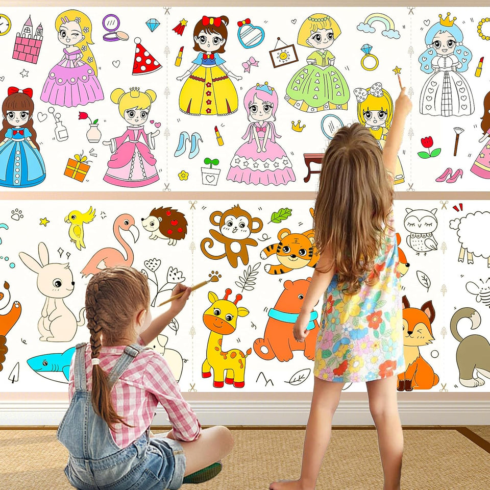 Rollo de dibujo para niños - ¡Pintura creativa y Divertida!