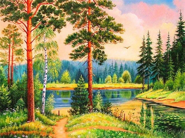 Pintura por números - Especial paisajes