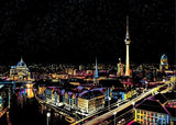 Scratch Painting  - Cities of the world 40,5x28,5 CM