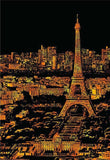 Scratch Painting  - Cities of the world 40,5x28,5 CM