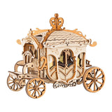 Rompecabezas de madera de transporte vintage 3D