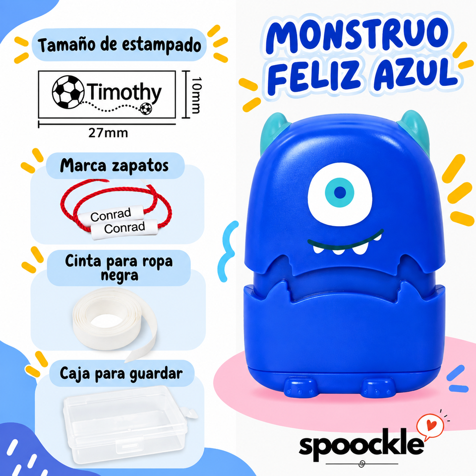 Timbrin™️  - Tu propio timbre personalizado para ropa (no se sale al lavar)