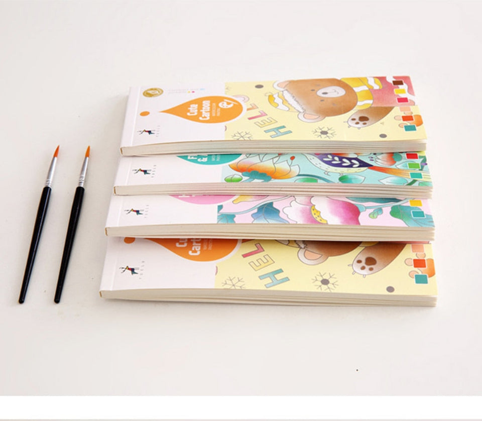 ArtSplash™ - Tu libro de acuarelas portátil para pequeños artistas 🎨
