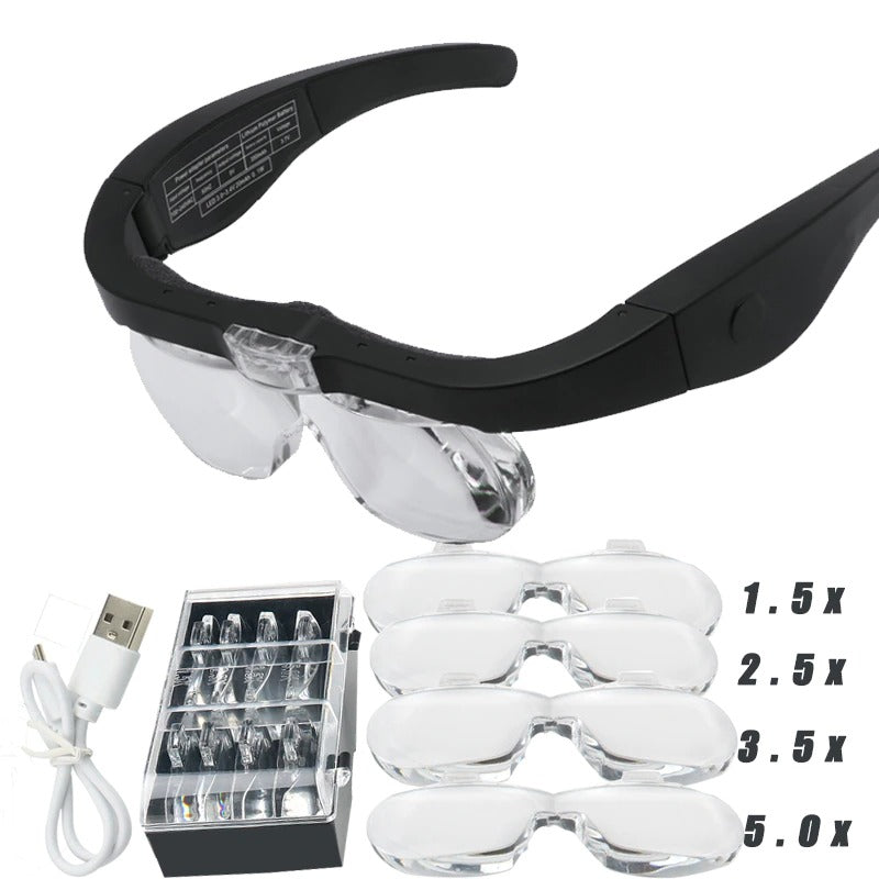 Gafas de aumento para manualidades PREMIUM