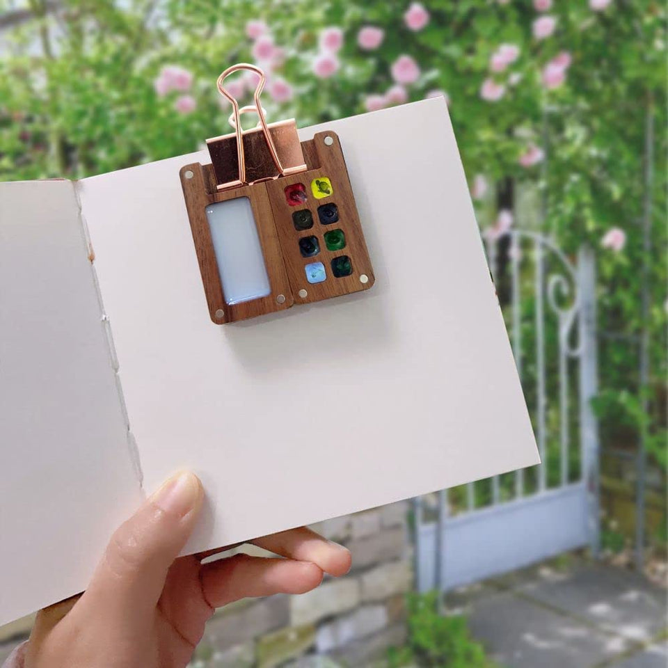 Paleta de acuarela portátil: Lleva tu Arte a Todas Partes