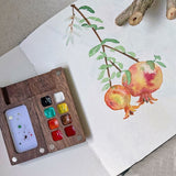 Paleta de acuarela portátil: Lleva tu Arte a Todas Partes