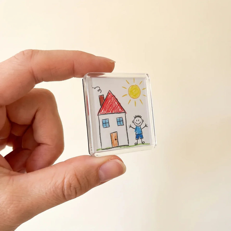 Kit para crear imanes con dibujos y fotos