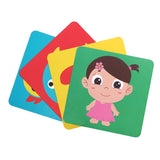 Tarjetas sensoriales visuales para el desarrollo del cerebro del bebé