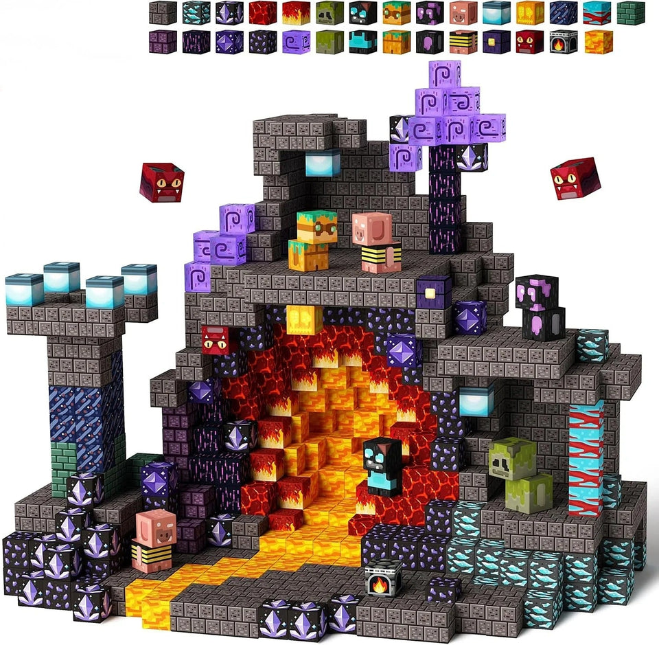 Crafters™ – Bloques magnéticos para pequeños constructores