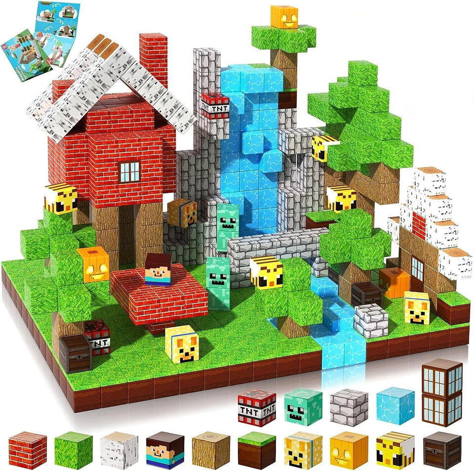 Crafters™ – Bloques magnéticos para pequeños constructores